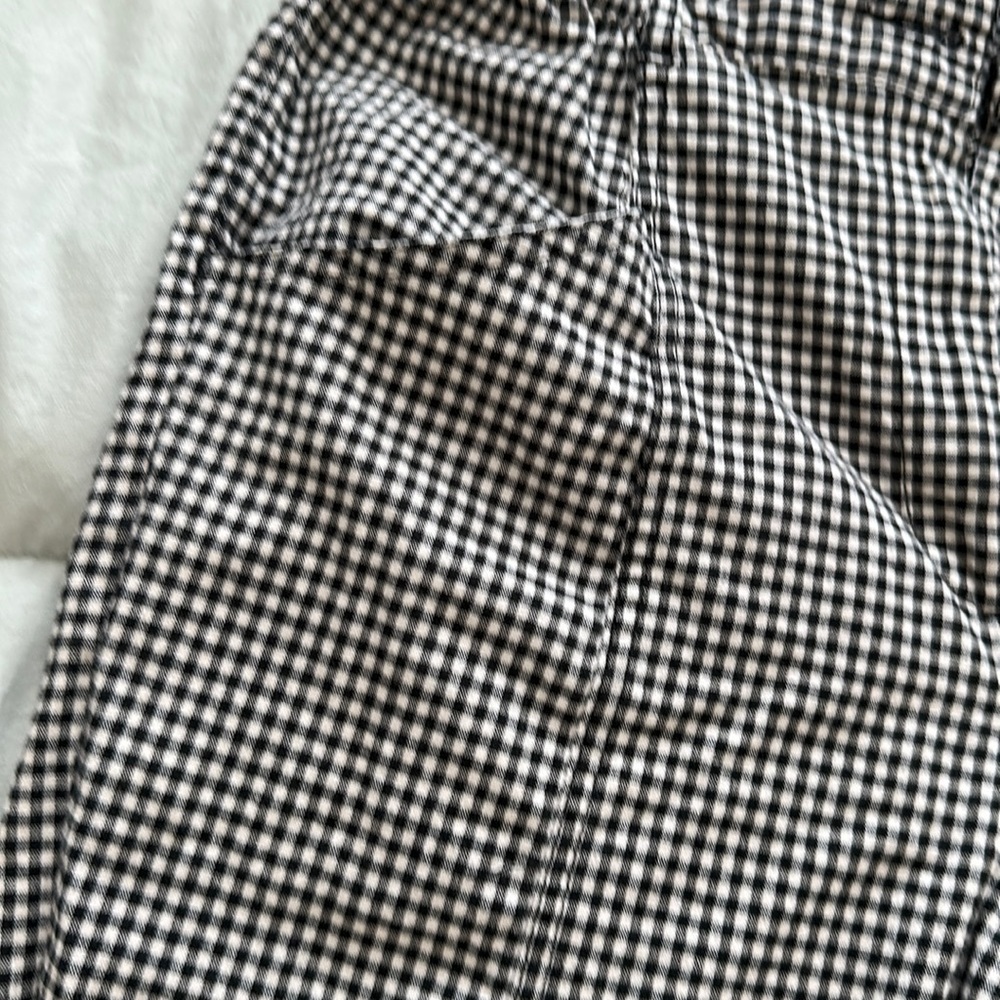 High Rise Gingham Pants - Picture 2 of 3